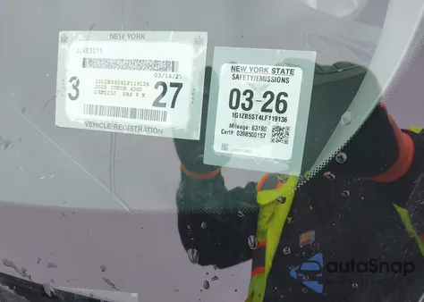 2020 Chevrolet Malibu Fwd Ls z USA, uszkodzony, nr VIN 1G1ZB5ST4LF119136